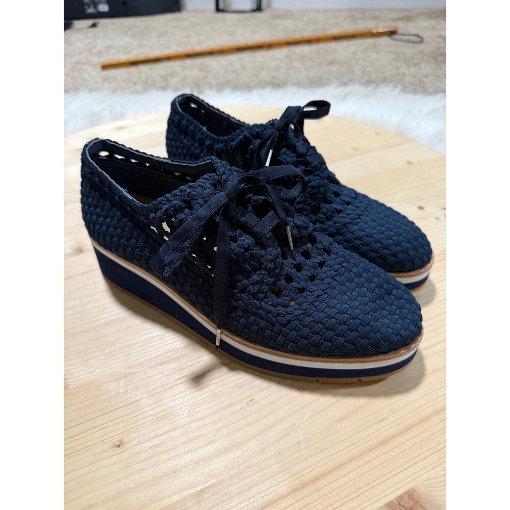 Donald Pliner woven oxfords